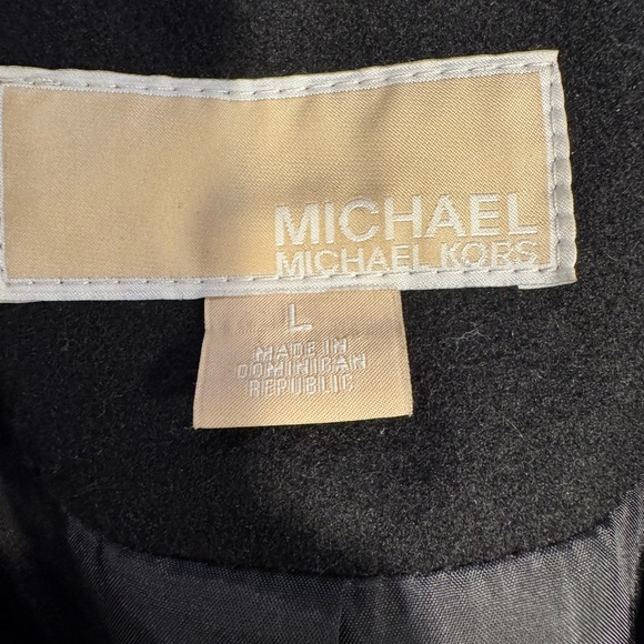 Michael Kors Asymmetrical Zip Belted Coat – Women’s Large - Picture 7 of 10